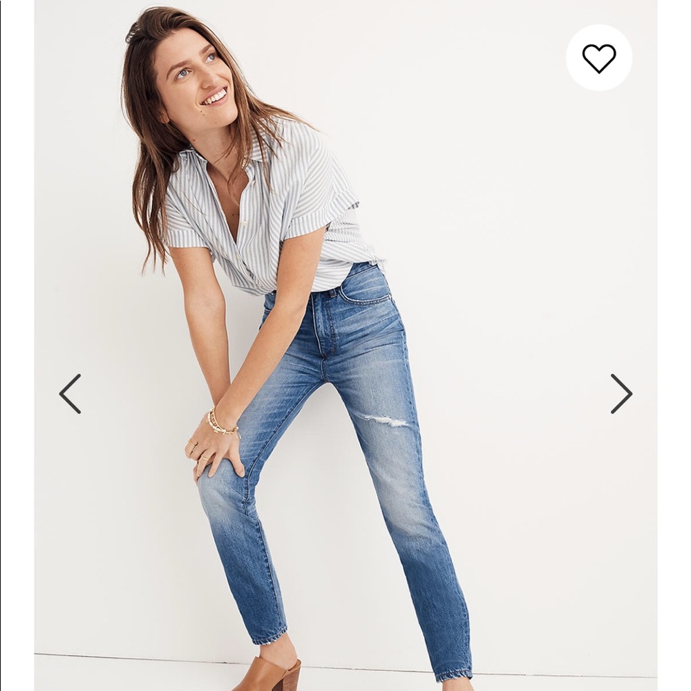Madewell Rigid High-Waist Skinny Jeans NWT 26